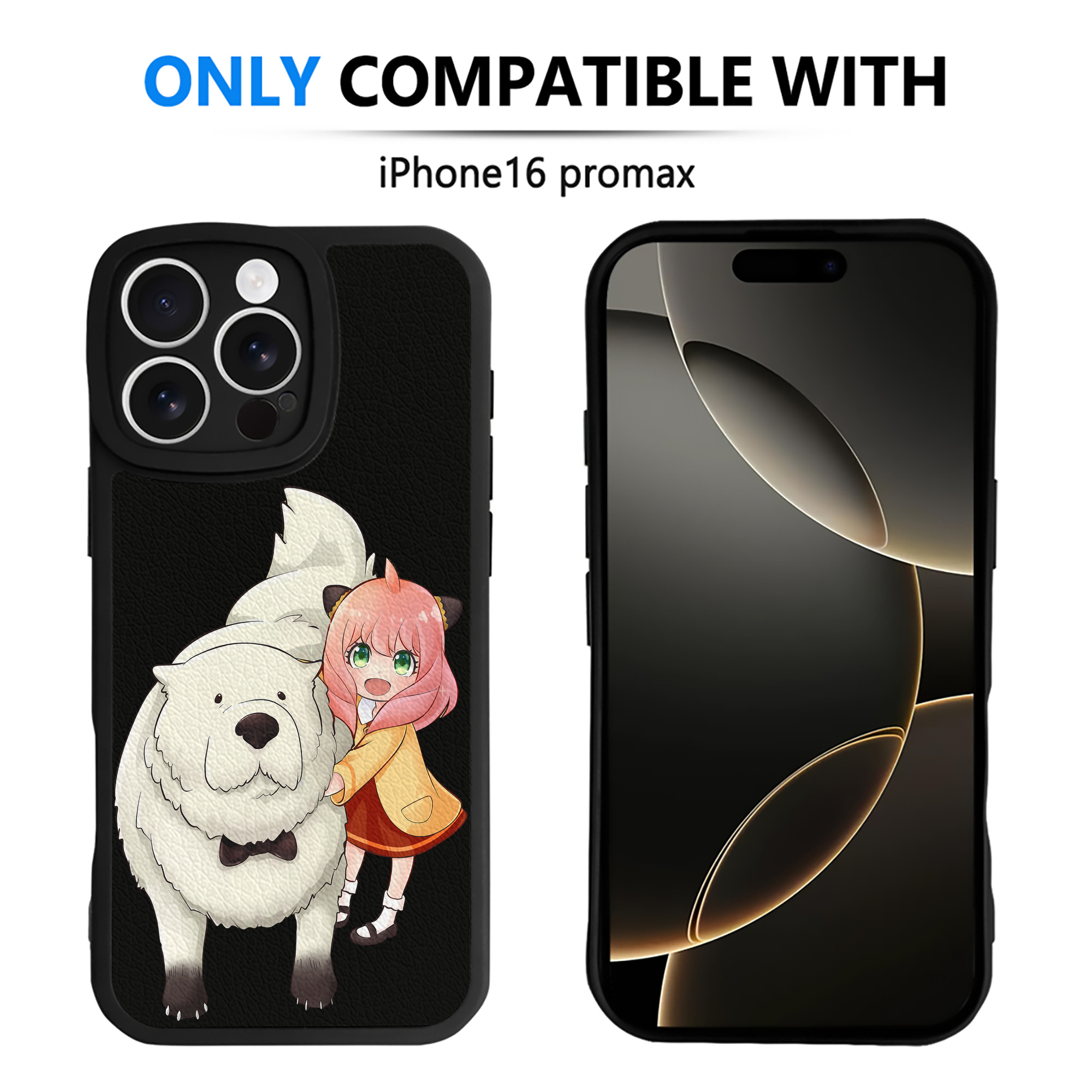 （画像用） SPY×FAMILY间谍家家酒 【iPhone 16シリーズ対応】シリコンスマホケース（レザー調） 材質：シリコン